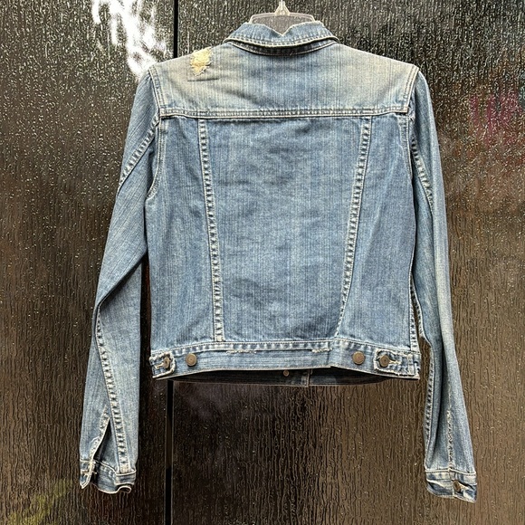 Distressed Denim Jacket - Picture 7 of 8